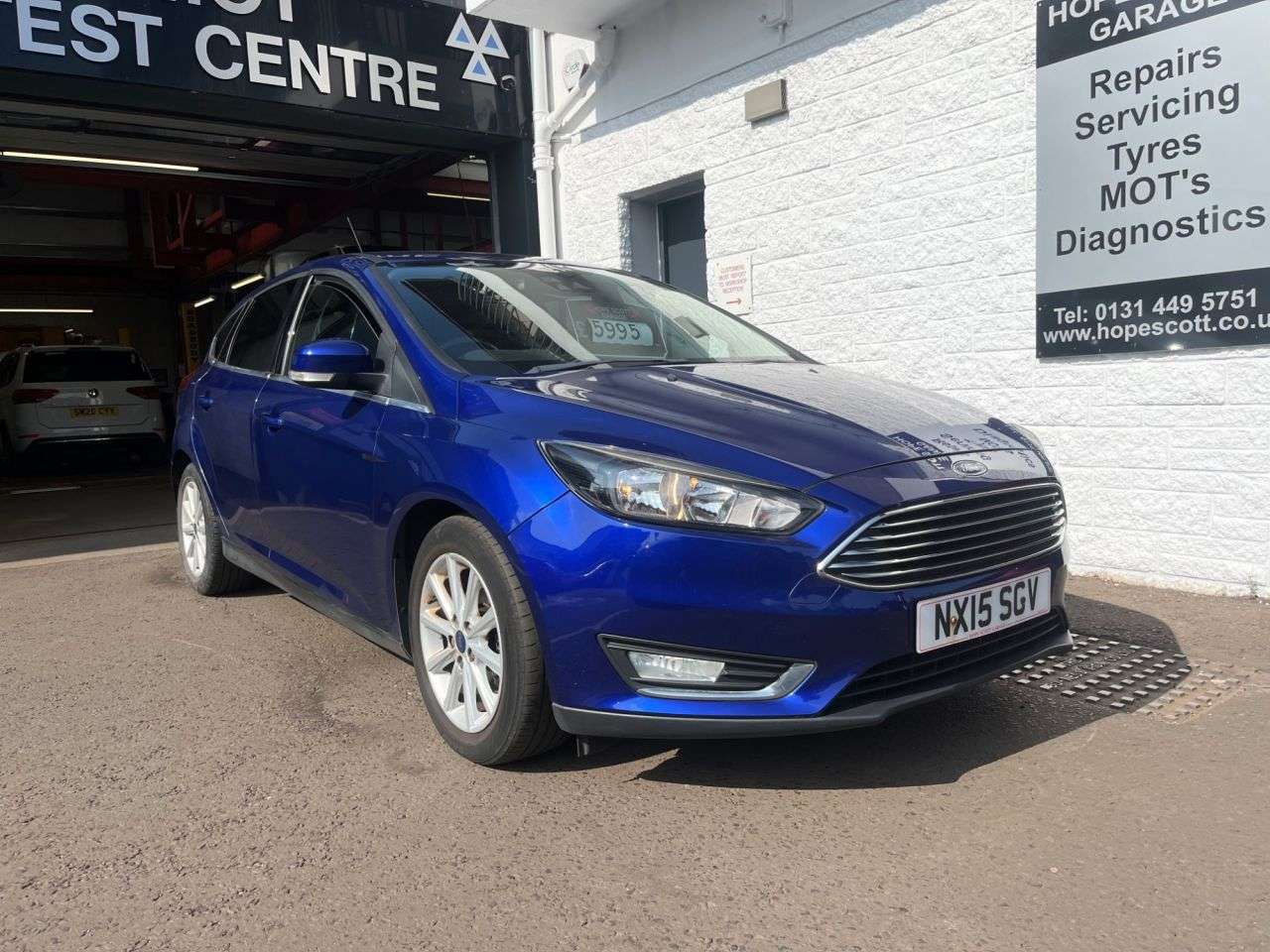 A 2015 FORD FOCUS 1.5 TDCi Titanium Hatchback 5dr Diesel Manual Euro 6 (s/s) (120 ps) ***£20 A 2015 FORD FOCUS 1.5 TDCi Titanium Hatchback 5dr Diesel Manual Euro 6 (s/s) (120 ps) ***£20