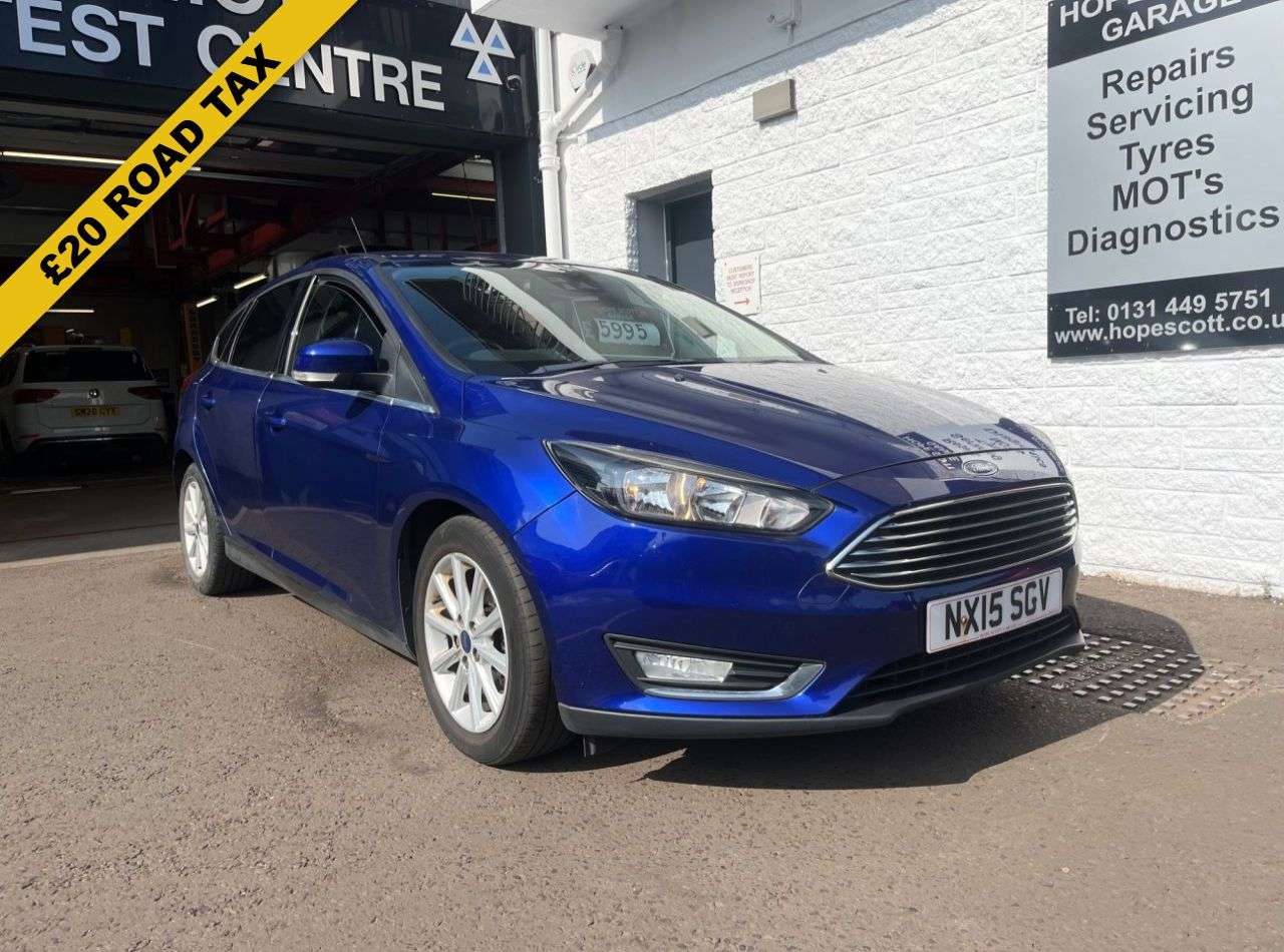 A 2015 FORD FOCUS 1.5 TDCi Titanium Hatchback 5dr Diesel Manual Euro 6 (s/s) (120 ps) ***£20 A 2015 FORD FOCUS 1.5 TDCi Titanium Hatchback 5dr Diesel Manual Euro 6 (s/s) (120 ps) ***£20