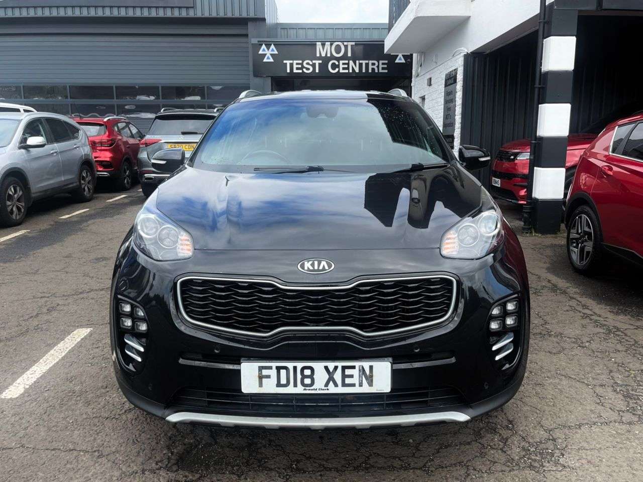 A 2018 KIA SPORTAGE 1.6 T-GDi GT-Line SUV 5dr Petrol Manual AWD Euro 6 (174 bhp) ***REVERSE CAM A 2018 KIA SPORTAGE 1.6 T-GDi GT-Line SUV 5dr Petrol Manual AWD Euro 6 (174 bhp) ***REVERSE CAM