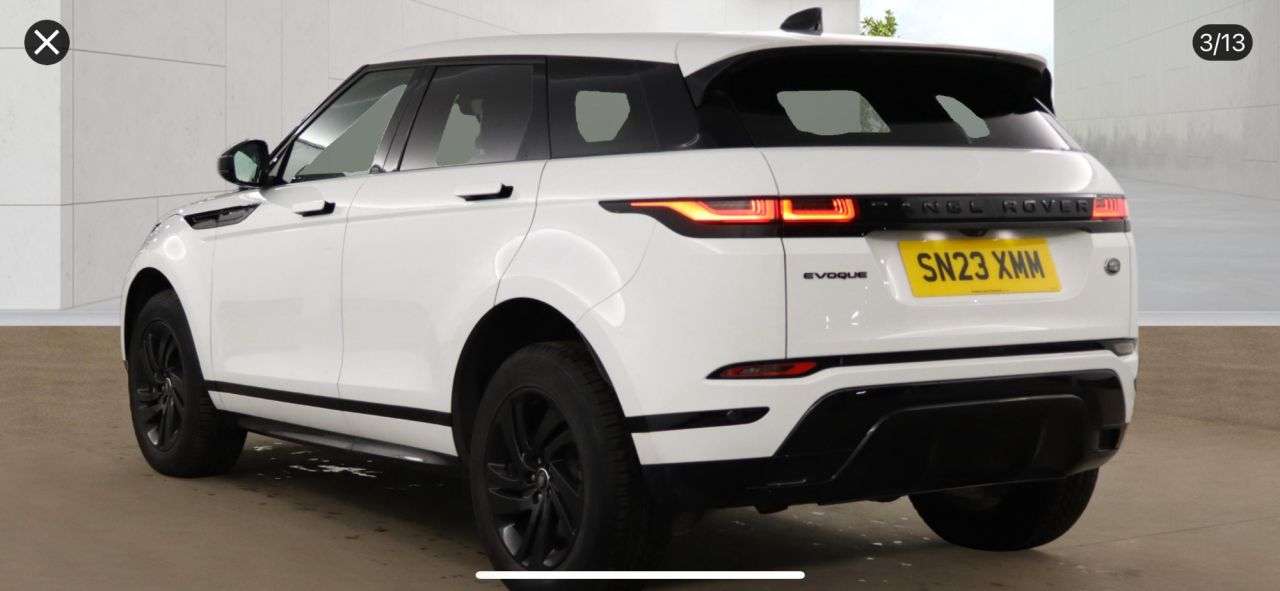 A 2023 LAND ROVER RANGE ROVER EVOQUE 2.0 P250 MHEV R-Dynamic S SUV 5dr Petrol Auto 4WD Euro 6 (s/s) (249 ps) *** A 2023 LAND ROVER RANGE ROVER EVOQUE 2.0 P250 MHEV R-Dynamic S SUV 5dr Petrol Auto 4WD Euro 6 (s/s) (249 ps) ***