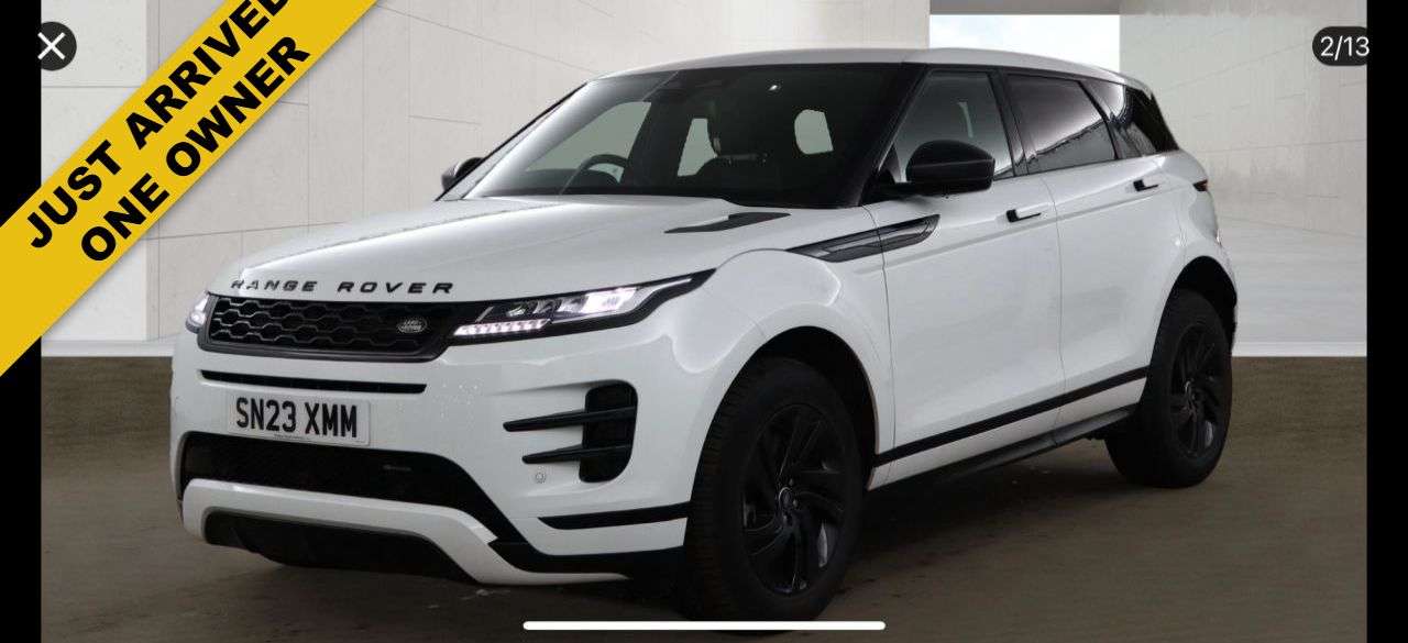 A 2023 LAND ROVER RANGE ROVER EVOQUE 2.0 P250 MHEV R-Dynamic S SUV 5dr Petrol Auto 4WD Euro 6 (s/s) (249 ps) *** A 2023 LAND ROVER RANGE ROVER EVOQUE 2.0 P250 MHEV R-Dynamic S SUV 5dr Petrol Auto 4WD Euro 6 (s/s) (249 ps) ***