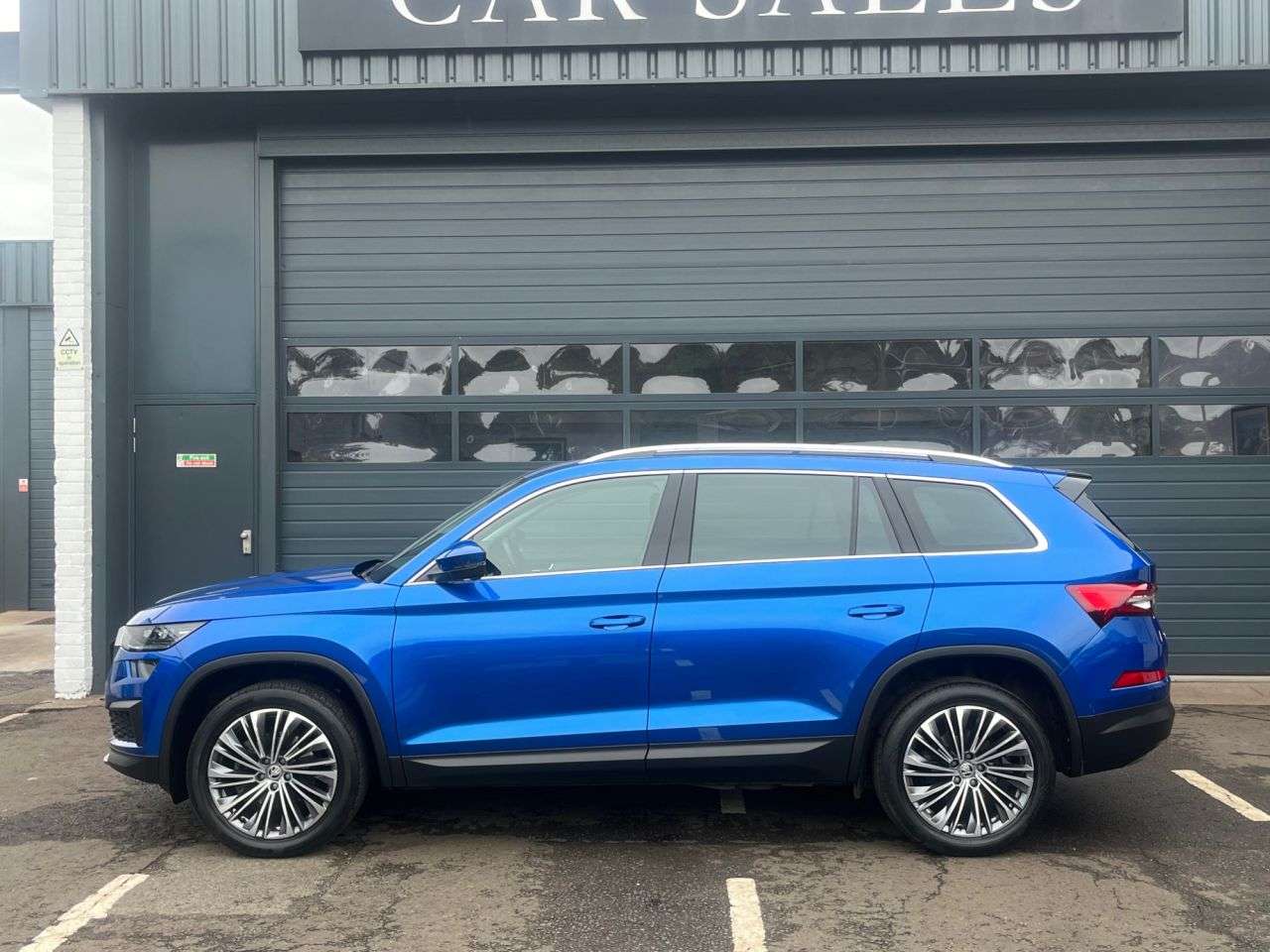 A 2023 SKODA KODIAQ 1.5 TSI ACT SE L Executive SUV 5dr Petrol DSG Euro 6 (s/s) (7 Seat) (150 ps A 2023 SKODA KODIAQ 1.5 TSI ACT SE L Executive SUV 5dr Petrol DSG Euro 6 (s/s) (7 Seat) (150 ps