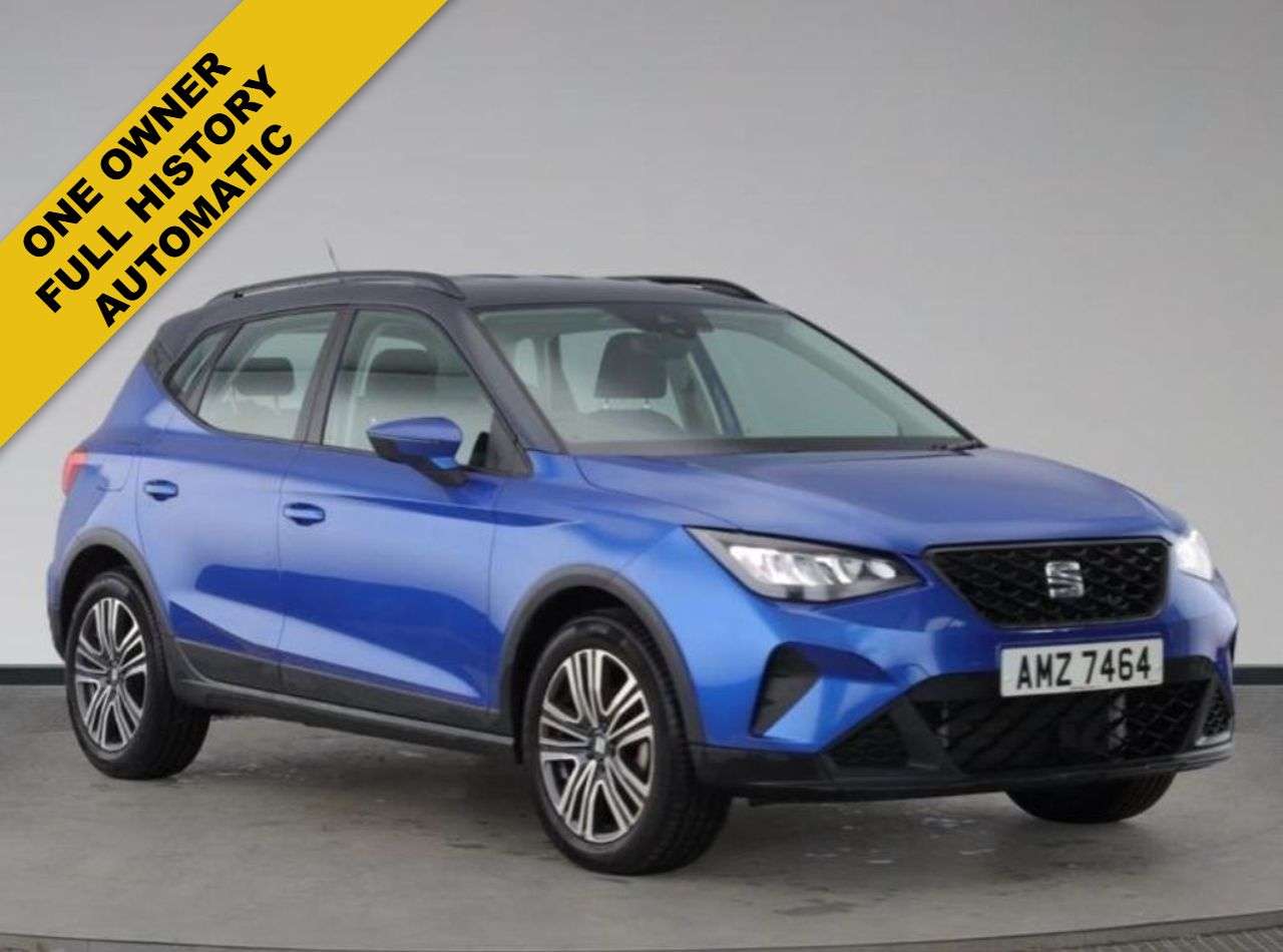 A 2023 SEAT ARONA 1.0 TSI SE Technology SUV 5dr Petrol DSG Euro 6 (s/s) (110 ps) ***ONE OWNER A 2023 SEAT ARONA 1.0 TSI SE Technology SUV 5dr Petrol DSG Euro 6 (s/s) (110 ps) ***ONE OWNER