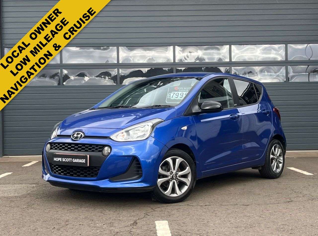 A 2019 HYUNDAI I10 1.0 Play Hatchback 5dr Petrol Manual Euro 6 (67 ps) ***NAVIGATION+CRUISE+BL A 2019 HYUNDAI I10 1.0 Play Hatchback 5dr Petrol Manual Euro 6 (67 ps) ***NAVIGATION+CRUISE+BL