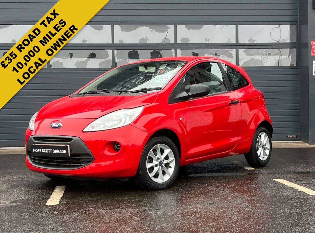 A 2013 FORD KA 1.2 Studio Hatchback 3dr Petrol Manual (s/s) (69 ps) ***ONE OWNER & £35 ROA A 2013 FORD KA 1.2 Studio Hatchback 3dr Petrol Manual (s/s) (69 ps) ***ONE OWNER & £35 ROA