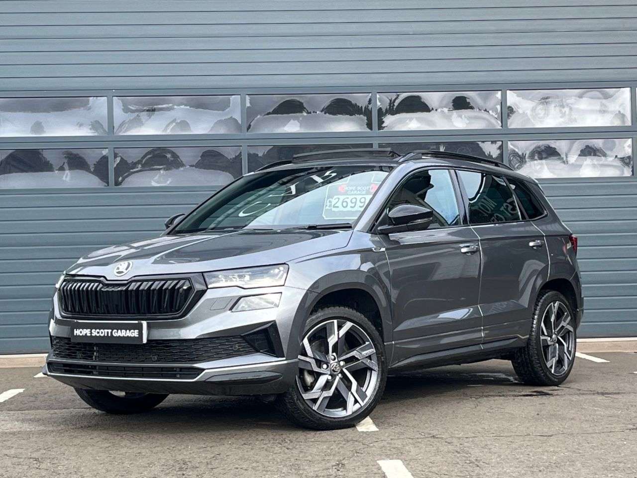 A 2024 SKODA KAROQ 2.0 TSI SportLine SUV 5dr Petrol DSG 4WD Euro 6 (s/s) (190 ps) ***ONE OWNER A 2024 SKODA KAROQ 2.0 TSI SportLine SUV 5dr Petrol DSG 4WD Euro 6 (s/s) (190 ps) ***ONE OWNER