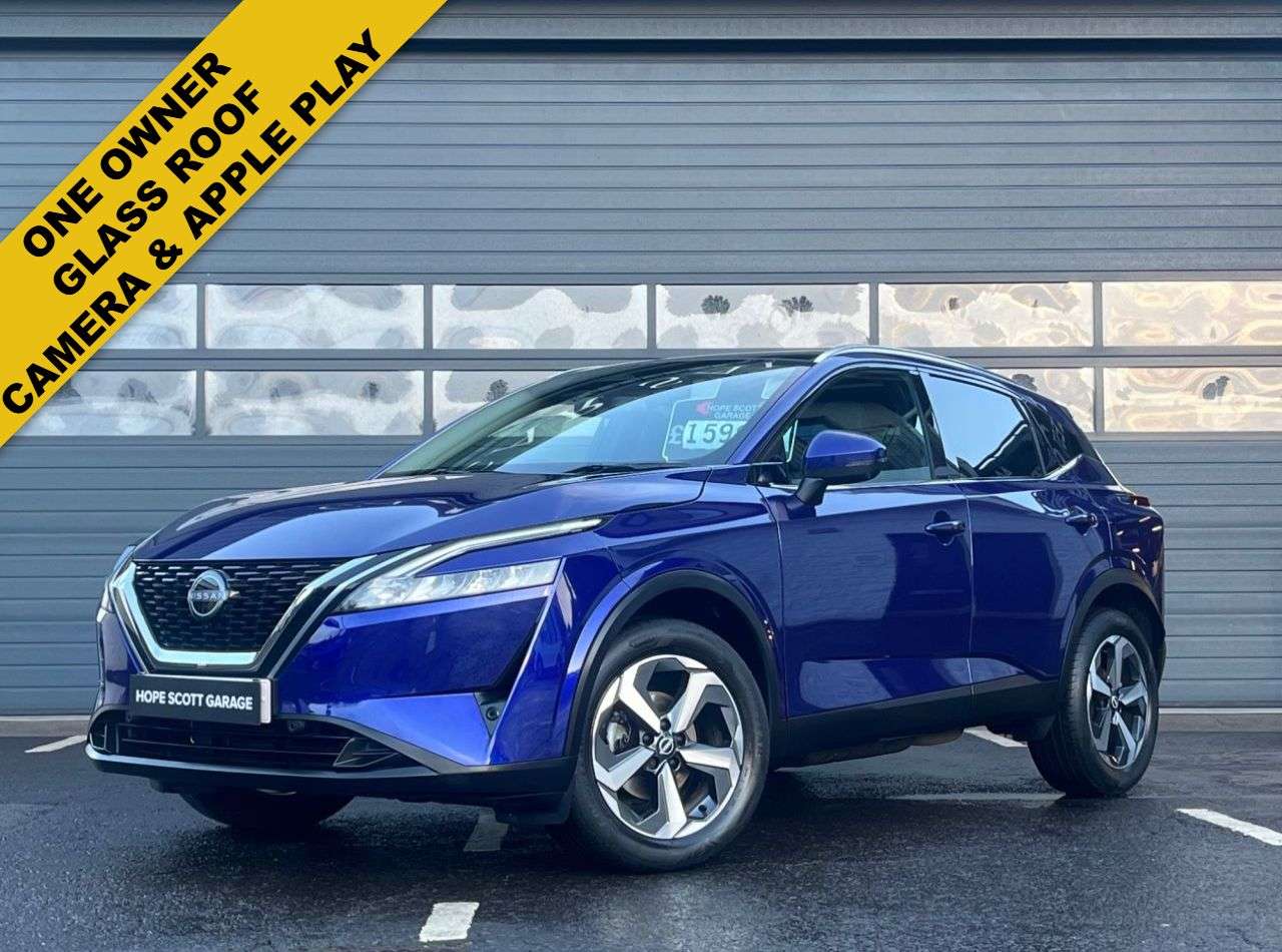 A 2023 NISSAN QASHQAI 1.3 DIG-T MHEV N-Connecta SUV 5dr Petrol Hybrid Manual Euro 6 (s/s) (140 ps A 2023 NISSAN QASHQAI 1.3 DIG-T MHEV N-Connecta SUV 5dr Petrol Hybrid Manual Euro 6 (s/s) (140 ps