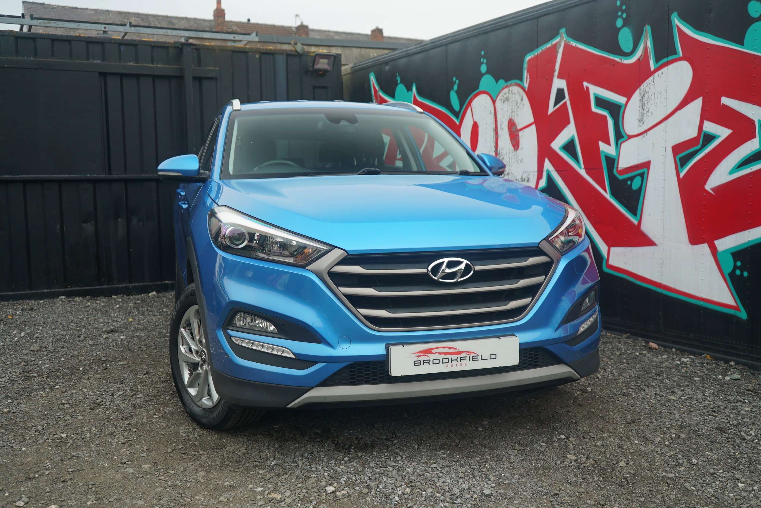 A 2017 HYUNDAI TUCSON 1.6 GDi Blue Drive SE Nav SUV 5dr Petrol Manual Euro 6 (s/s) (132 ps) A 2017 HYUNDAI TUCSON 1.6 GDi Blue Drive SE Nav SUV 5dr Petrol Manual Euro 6 (s/s) (132 ps)