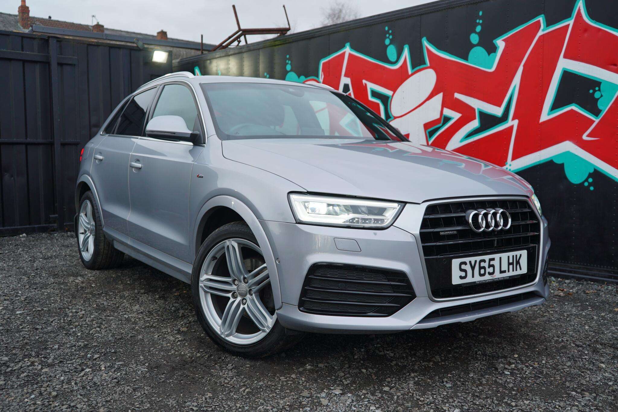 A 2015 AUDI Q3 2.0 TDI S line Plus SUV 5dr Diesel S Tronic quattro Euro 6 (s/s) (184 ps) A 2015 AUDI Q3 2.0 TDI S line Plus SUV 5dr Diesel S Tronic quattro Euro 6 (s/s) (184 ps)