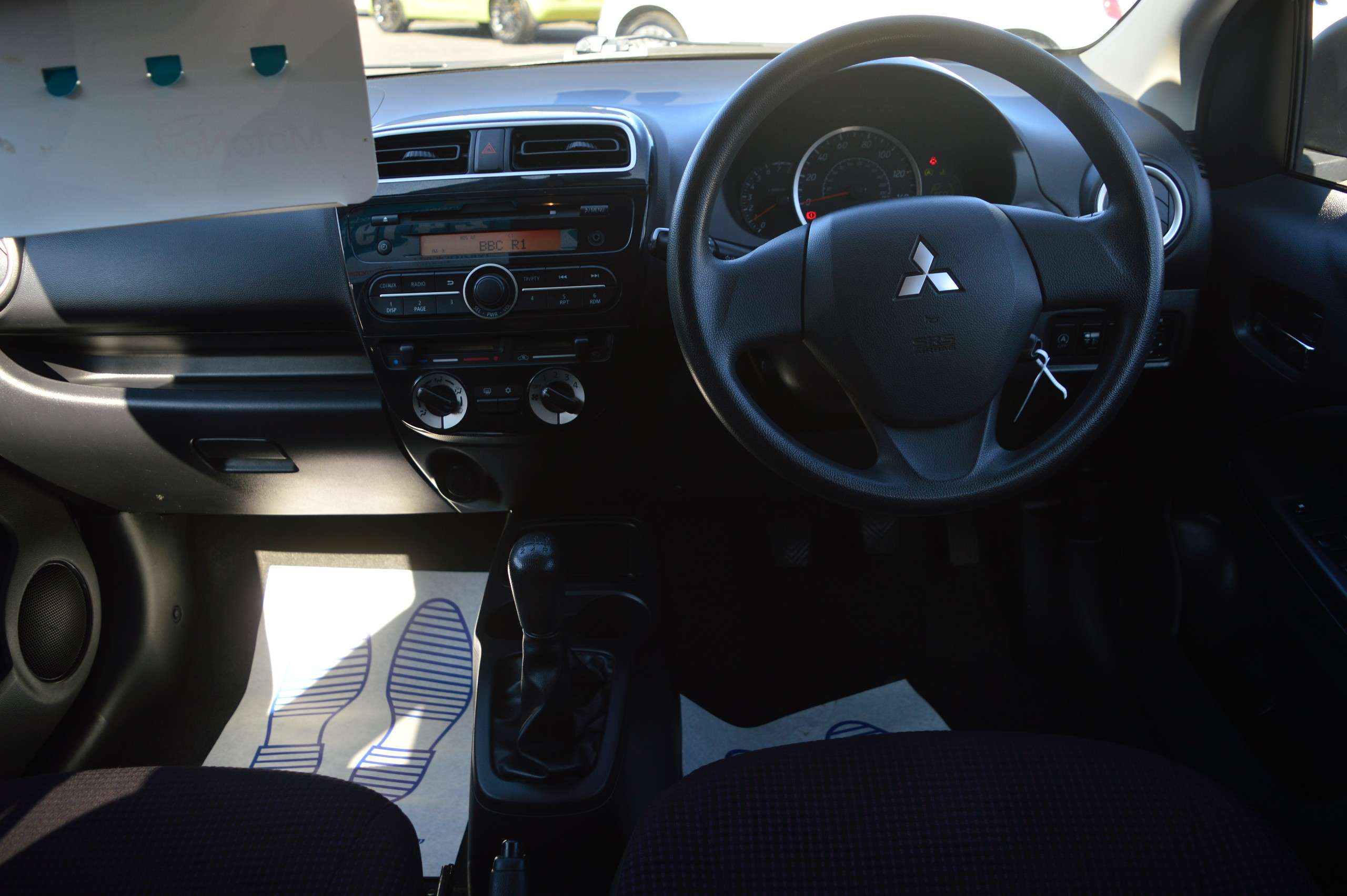 A 2013 MITSUBISHI MIRAGE 1.2 2 Hatchback 5dr Petrol Manual Euro 5 (s/s) (79 ps) A 2013 MITSUBISHI MIRAGE 1.2 2 Hatchback 5dr Petrol Manual Euro 5 (s/s) (79 ps)