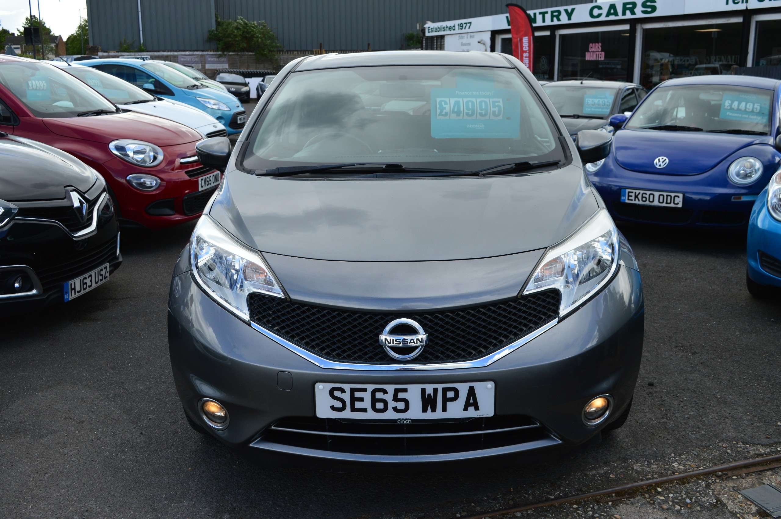 A 2016 NISSAN NOTE 1.2 DIG-S Acenta Hatchback 5dr Petrol Manual Euro 6 (s/s) (98 ps) A 2016 NISSAN NOTE 1.2 DIG-S Acenta Hatchback 5dr Petrol Manual Euro 6 (s/s) (98 ps)