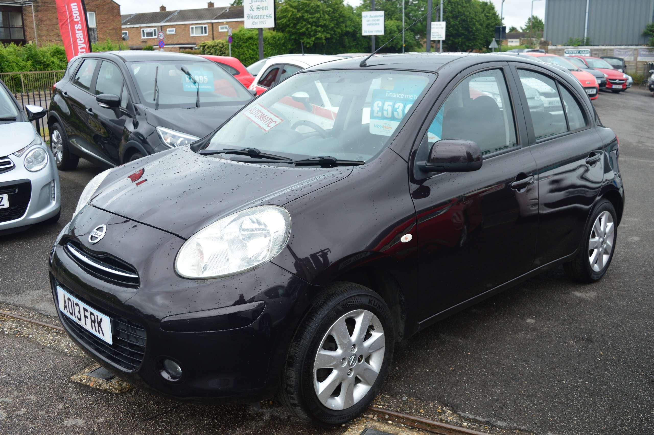 A 2013 NISSAN MICRA 1.2 12V Acenta Hatchback 5dr Petrol CVT Euro 5 (80 ps) A 2013 NISSAN MICRA 1.2 12V Acenta Hatchback 5dr Petrol CVT Euro 5 (80 ps)