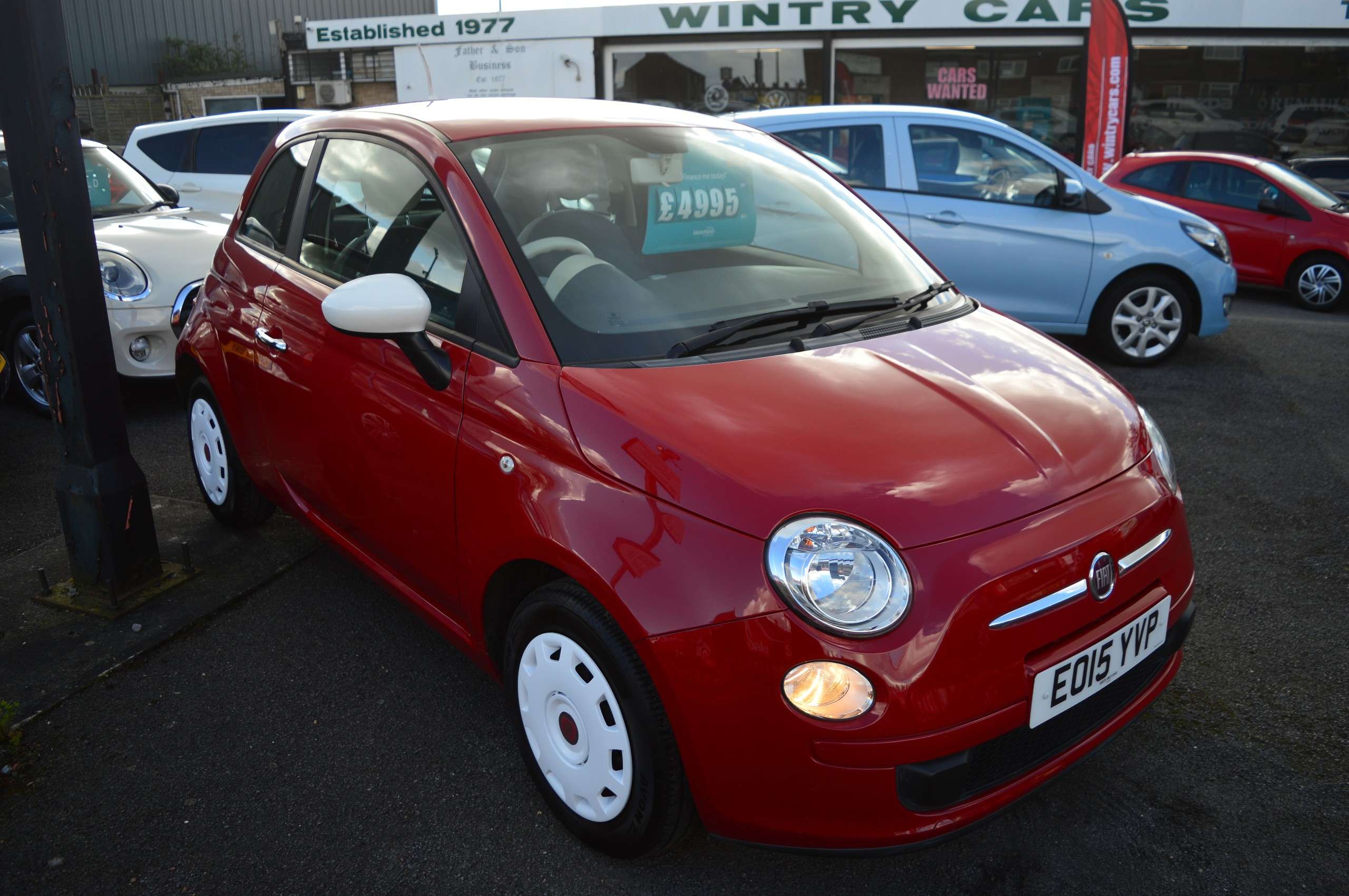 A 2015 FIAT 500 1.2 Colour Therapy Hatchback 3dr Petrol Manual Euro 6 (s/s) (69 bhp) A 2015 FIAT 500 1.2 Colour Therapy Hatchback 3dr Petrol Manual Euro 6 (s/s) (69 bhp)