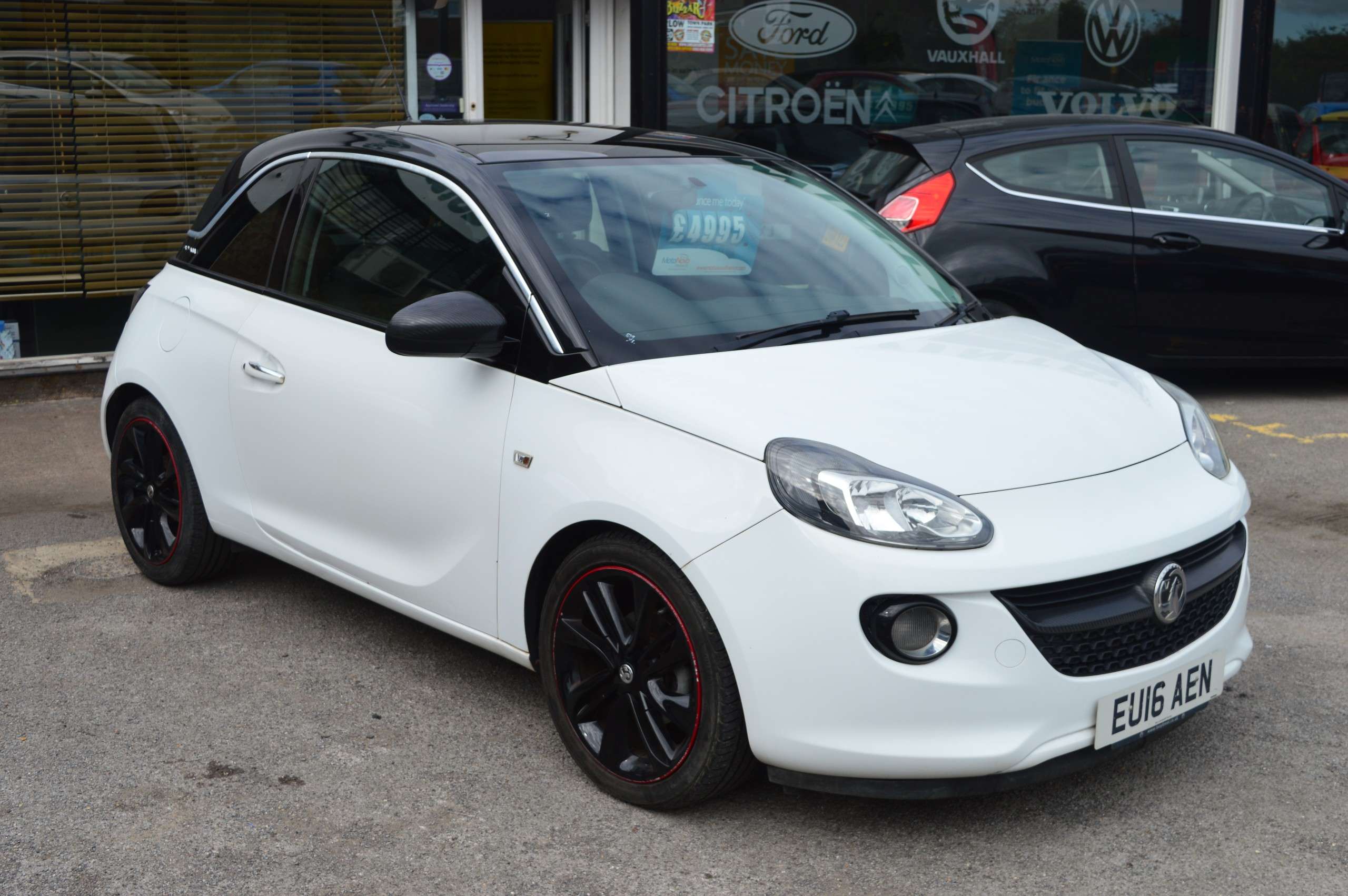 A 2016 VAUXHALL ADAM 1.2i GLAM Hatchback 3dr Petrol Manual Euro 6 (70 ps) A 2016 VAUXHALL ADAM 1.2i GLAM Hatchback 3dr Petrol Manual Euro 6 (70 ps)