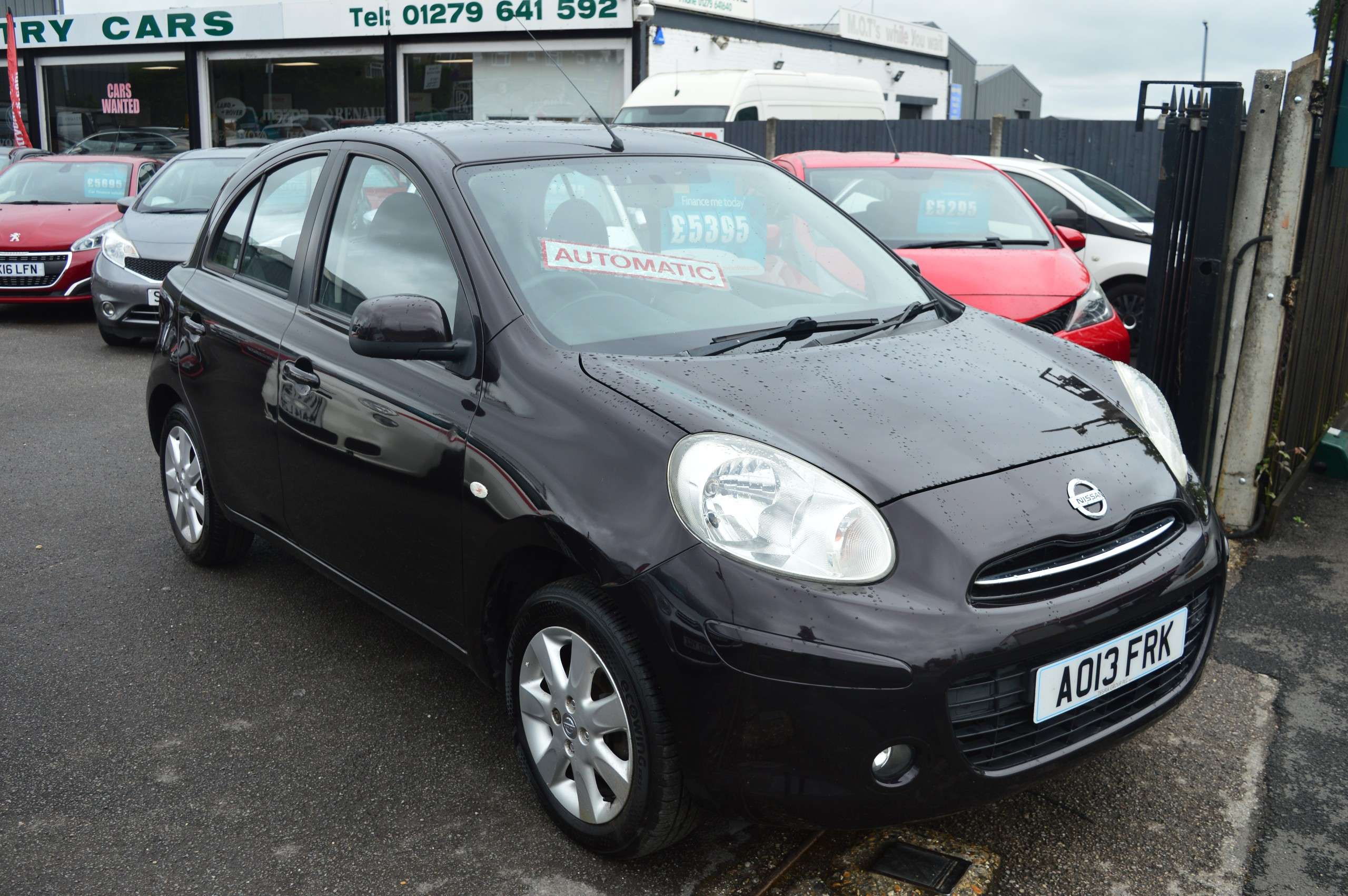 A 2013 NISSAN MICRA 1.2 12V Acenta Hatchback 5dr Petrol CVT Euro 5 (80 ps) A 2013 NISSAN MICRA 1.2 12V Acenta Hatchback 5dr Petrol CVT Euro 5 (80 ps)