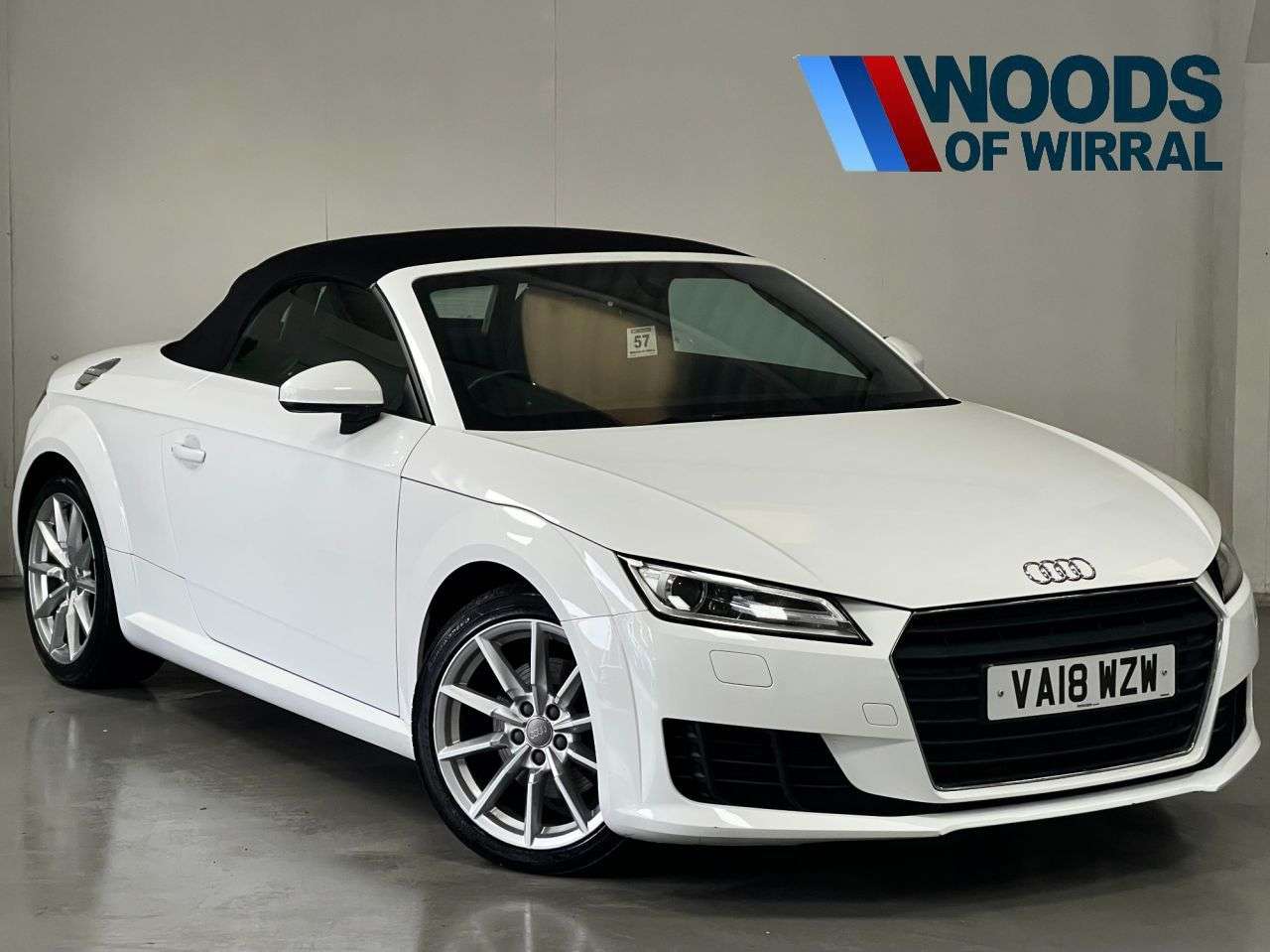 A 2018 AUDI TT 1.8 TFSI Sport Roadster 2dr Petrol Manual Euro 6 (s/s) (180 ps) A 2018 AUDI TT 1.8 TFSI Sport Roadster 2dr Petrol Manual Euro 6 (s/s) (180 ps)