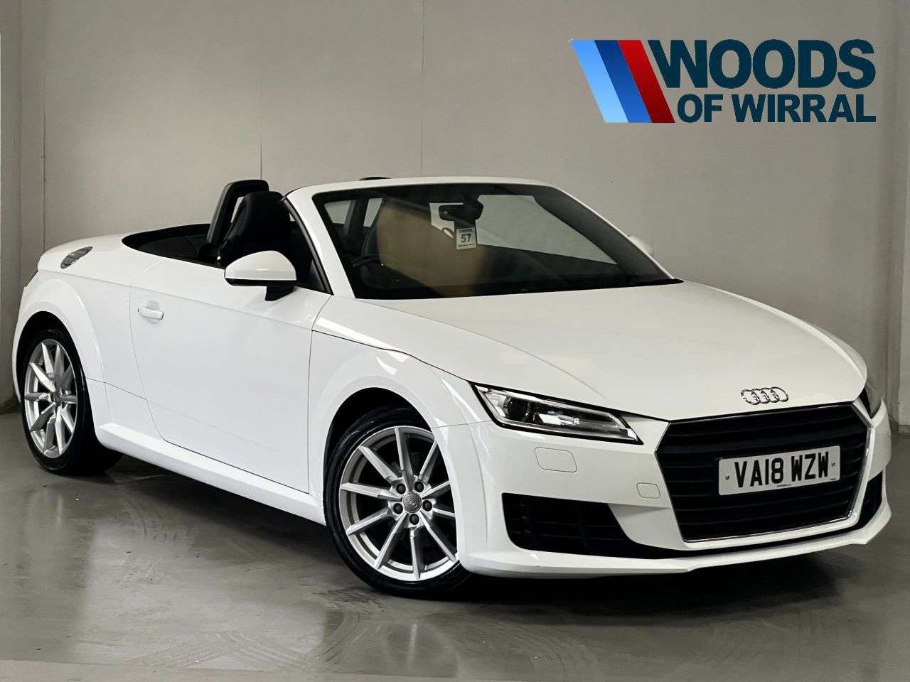 A 2018 AUDI TT 1.8 TFSI Sport Roadster 2dr Petrol Manual Euro 6 (s/s) (180 ps) A 2018 AUDI TT 1.8 TFSI Sport Roadster 2dr Petrol Manual Euro 6 (s/s) (180 ps)