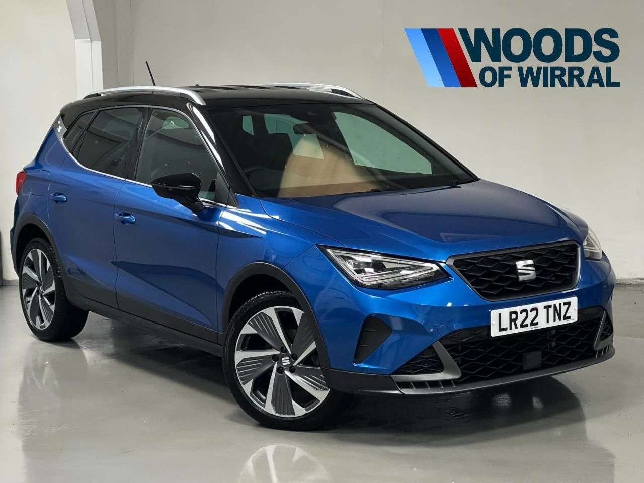 A 2022 SEAT ARONA 1.0 TSI FR Sport SUV 5dr Petrol DSG Euro 6 (s/s) (110 ps) A 2022 SEAT ARONA 1.0 TSI FR Sport SUV 5dr Petrol DSG Euro 6 (s/s) (110 ps)