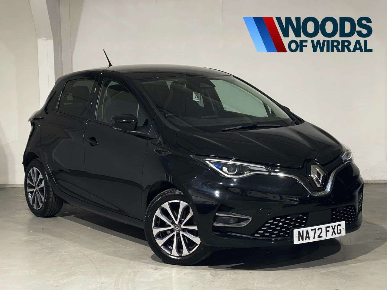 A 2022 RENAULT ZOE R135 EV50 52kWh GT Line + Hatchback 5dr Electric Auto (Rapid Charge) (134 b A 2022 RENAULT ZOE R135 EV50 52kWh GT Line + Hatchback 5dr Electric Auto (Rapid Charge) (134 b