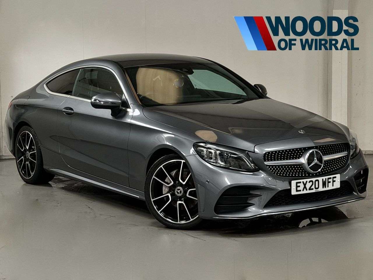 A 2020 MERCEDES-BENZ C-CLASS 2.0 C220d AMG Line (Premium) Coupe 2dr Diesel G-Tronic+ Euro 6 (s/s) (194 p A 2020 MERCEDES-BENZ C-CLASS 2.0 C220d AMG Line (Premium) Coupe 2dr Diesel G-Tronic+ Euro 6 (s/s) (194 p