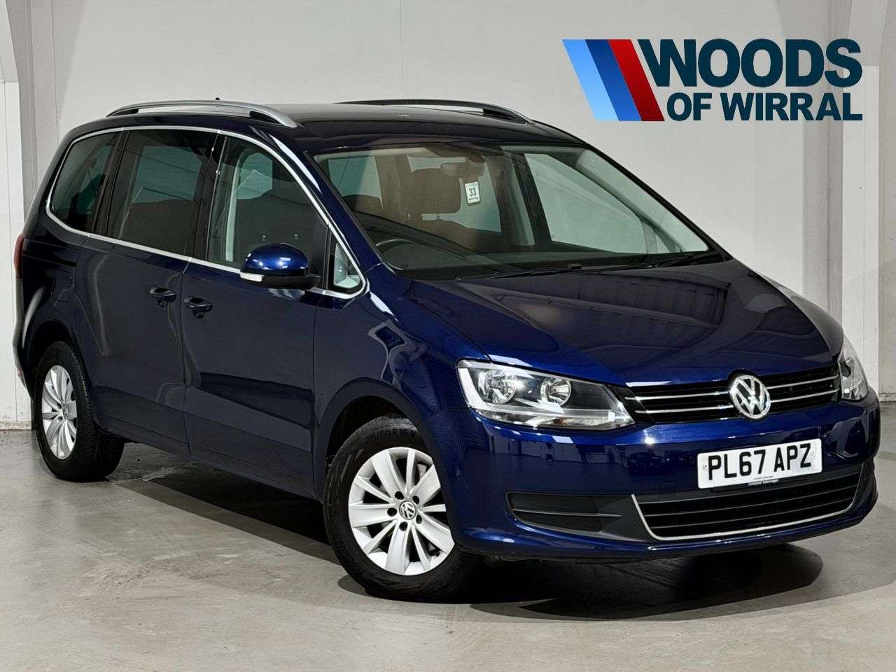 A 2018 VOLKSWAGEN SHARAN 2.0 TDI SE Nav MPV 5dr Diesel DSG Euro 6 (s/s) (150 ps) A 2018 VOLKSWAGEN SHARAN 2.0 TDI SE Nav MPV 5dr Diesel DSG Euro 6 (s/s) (150 ps)