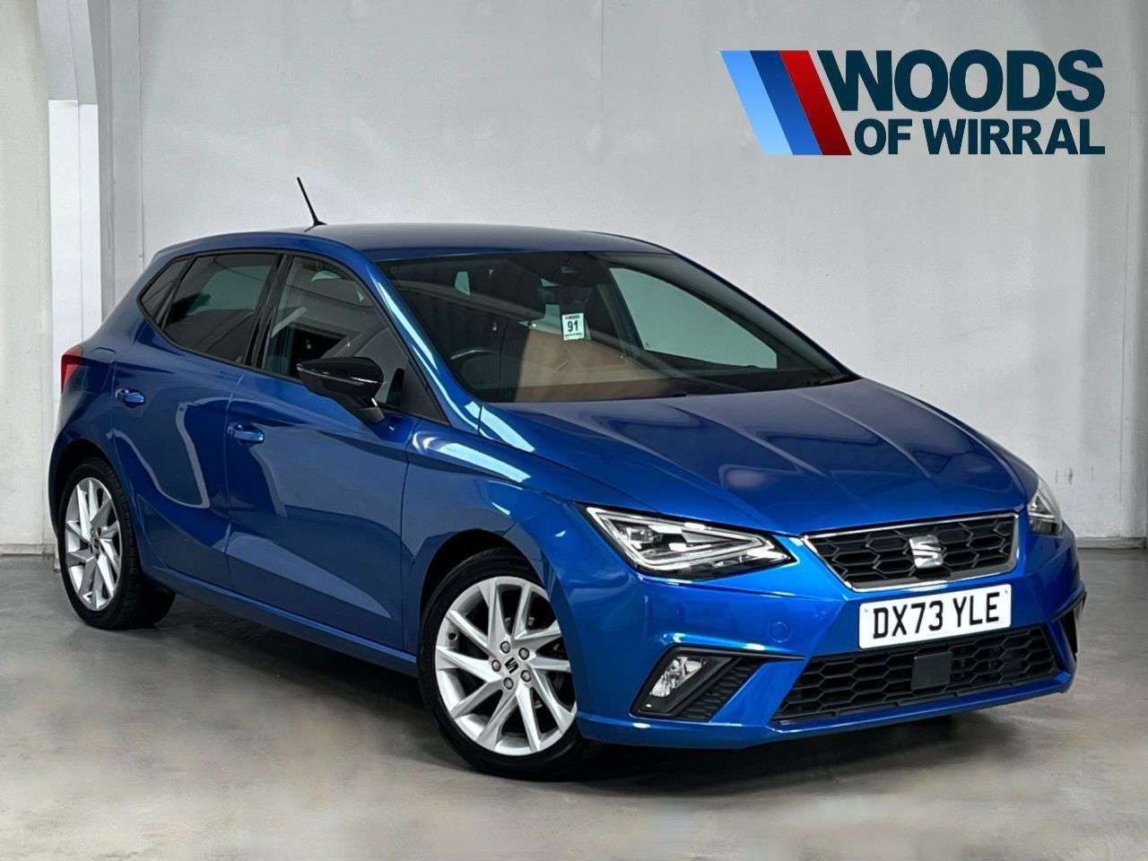 A 2023 SEAT IBIZA 1.0 TSI FR Hatchback 5dr Petrol Manual Euro 6 (s/s) (95 ps) A 2023 SEAT IBIZA 1.0 TSI FR Hatchback 5dr Petrol Manual Euro 6 (s/s) (95 ps)