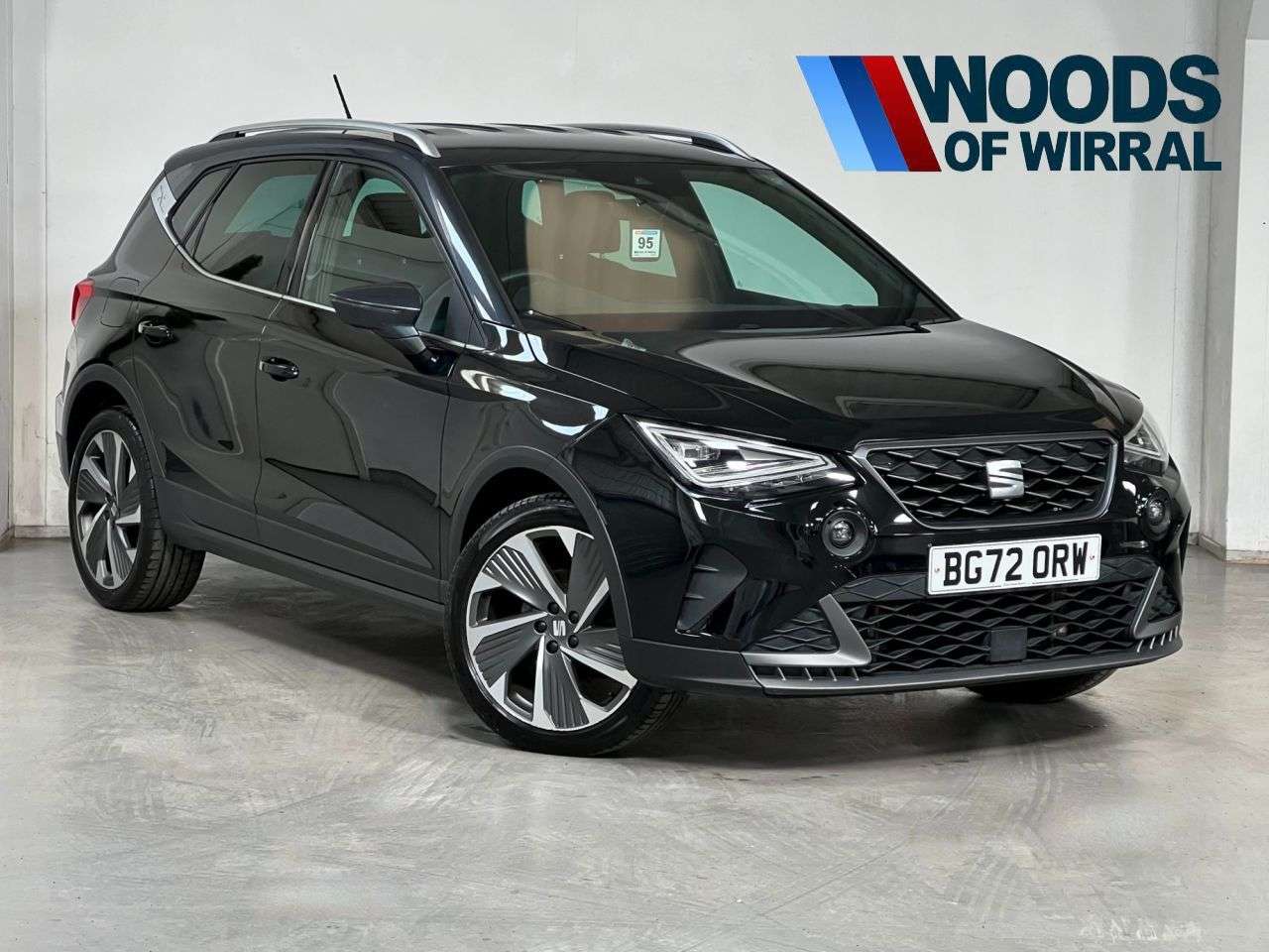 A 2022 SEAT ARONA 1.0 TSI FR Edition SUV 5dr Petrol Manual Euro 6 (s/s) (110 ps) A 2022 SEAT ARONA 1.0 TSI FR Edition SUV 5dr Petrol Manual Euro 6 (s/s) (110 ps)