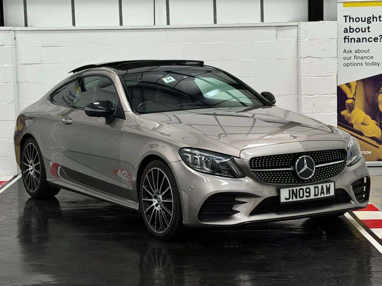 A 2021 MERCEDES-BENZ C-CLASS 2.0 C220d AMG Line Night Edition (Premium Plus) Coupe 2dr Diesel G-Tronic+ A 2021 MERCEDES-BENZ C-CLASS 2.0 C220d AMG Line Night Edition (Premium Plus) Coupe 2dr Diesel G-Tronic+