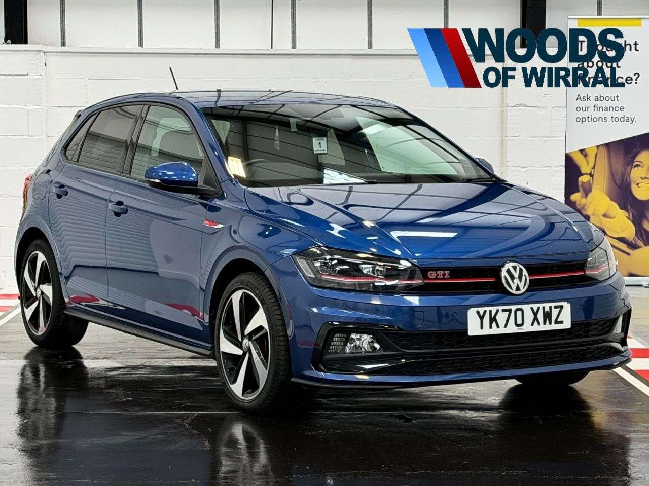 A 2020 VOLKSWAGEN POLO 2.0 TSI GTI+ Hatchback 5dr Petrol DSG Euro 6 (s/s) (207 ps) A 2020 VOLKSWAGEN POLO 2.0 TSI GTI+ Hatchback 5dr Petrol DSG Euro 6 (s/s) (207 ps)