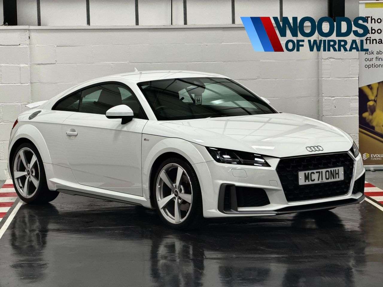 A 2021 AUDI TT 2.0 TFSI 40 S line Coupe 3dr Petrol S Tronic Euro 6 (s/s) (197 ps) A 2021 AUDI TT 2.0 TFSI 40 S line Coupe 3dr Petrol S Tronic Euro 6 (s/s) (197 ps)