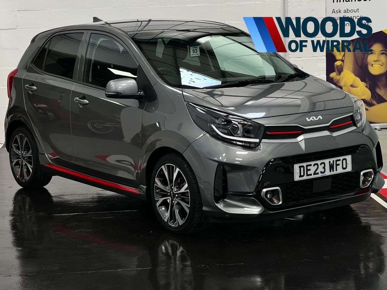 A 2023 KIA PICANTO 1.0 DPi GT-Line Hatchback 5dr Petrol AMT Euro 6 (s/s) (66 bhp) A 2023 KIA PICANTO 1.0 DPi GT-Line Hatchback 5dr Petrol AMT Euro 6 (s/s) (66 bhp)