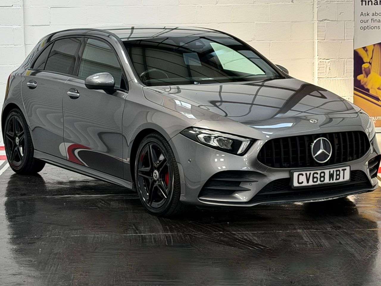 A 2018 MERCEDES-BENZ A CLASS 2.0 A250 AMG Line (Premium) Hatchback 5dr Petrol 7G-DCT Euro 6 (s/s) (224 p A 2018 MERCEDES-BENZ A CLASS 2.0 A250 AMG Line (Premium) Hatchback 5dr Petrol 7G-DCT Euro 6 (s/s) (224 p