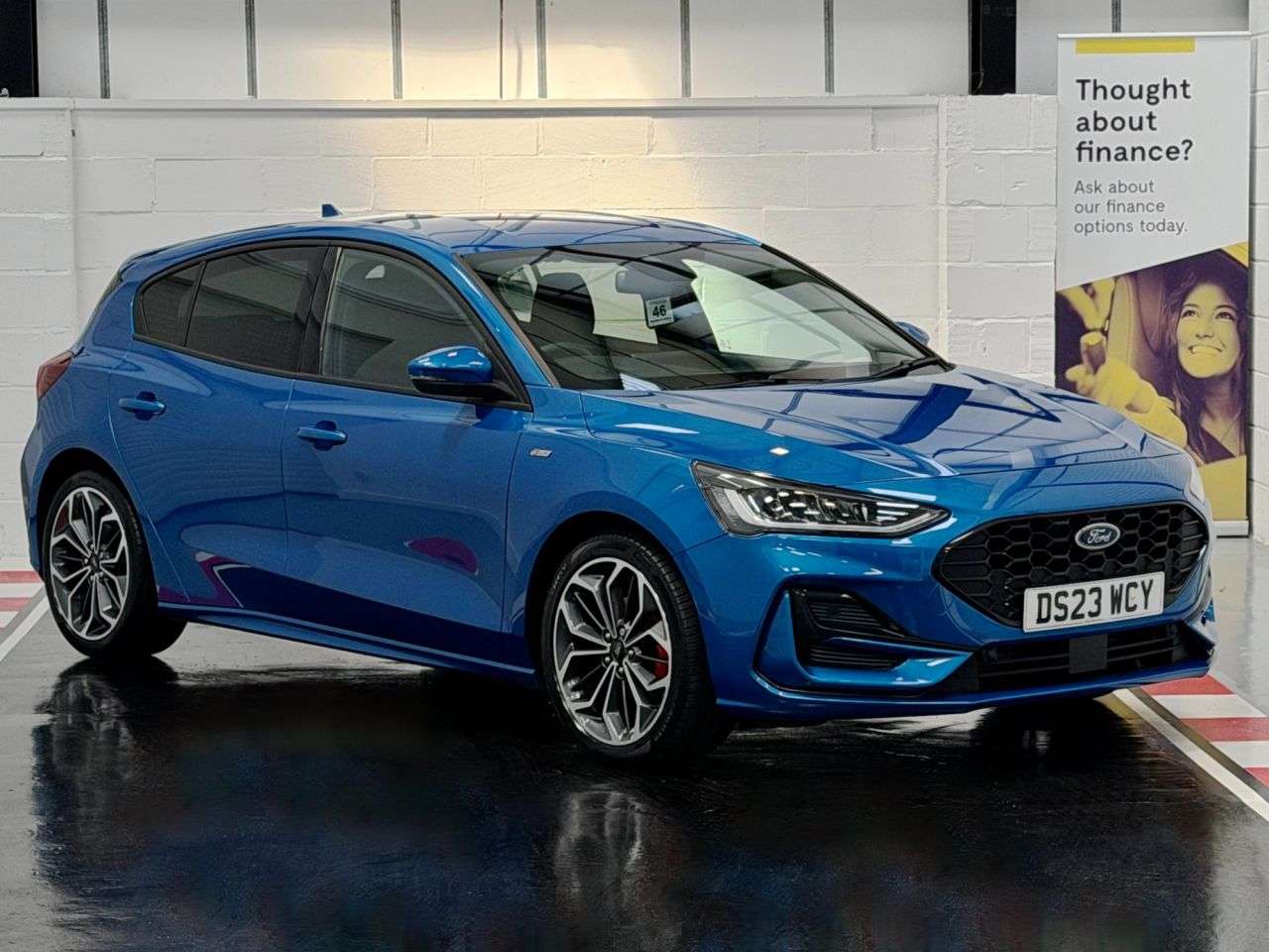 A 2023 FORD FOCUS 1.0T EcoBoost MHEV ST-Line X Edition Hatchback 5dr Petrol Manual Euro 6 (s/ A 2023 FORD FOCUS 1.0T EcoBoost MHEV ST-Line X Edition Hatchback 5dr Petrol Manual Euro 6 (s/