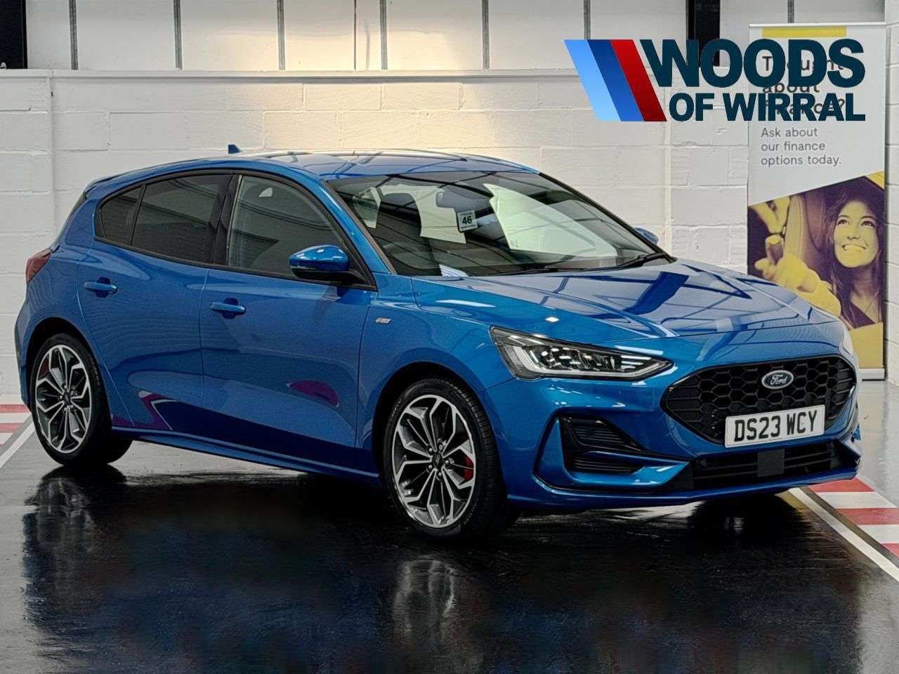 A 2023 FORD FOCUS 1.0T EcoBoost MHEV ST-Line X Edition Hatchback 5dr Petrol Manual Euro 6 (s/ A 2023 FORD FOCUS 1.0T EcoBoost MHEV ST-Line X Edition Hatchback 5dr Petrol Manual Euro 6 (s/