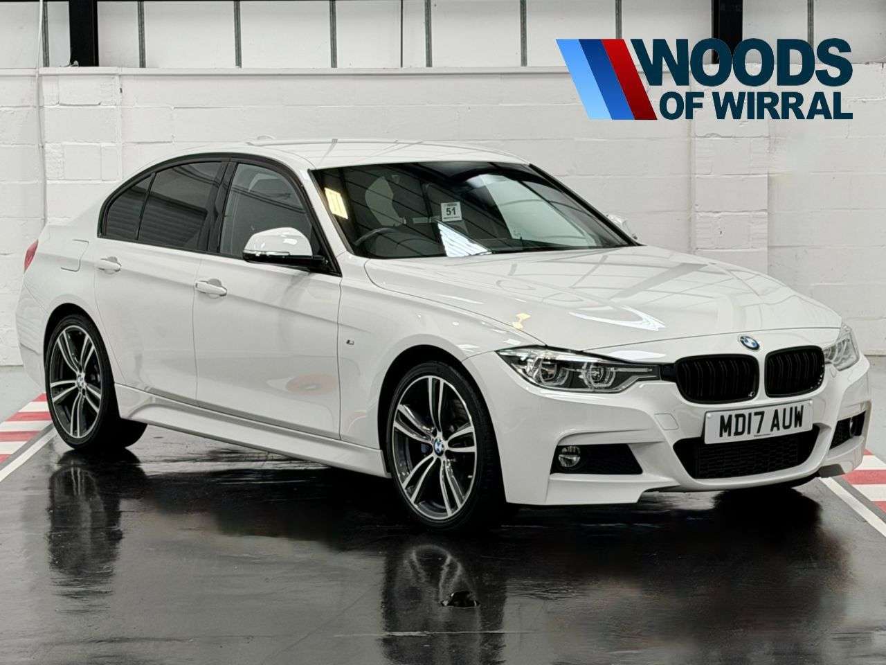 A 2017 BMW 3 SERIES 2.0 320d M Sport Saloon 4dr Diesel Auto Euro 6 (s/s) (190 ps) A 2017 BMW 3 SERIES 2.0 320d M Sport Saloon 4dr Diesel Auto Euro 6 (s/s) (190 ps)