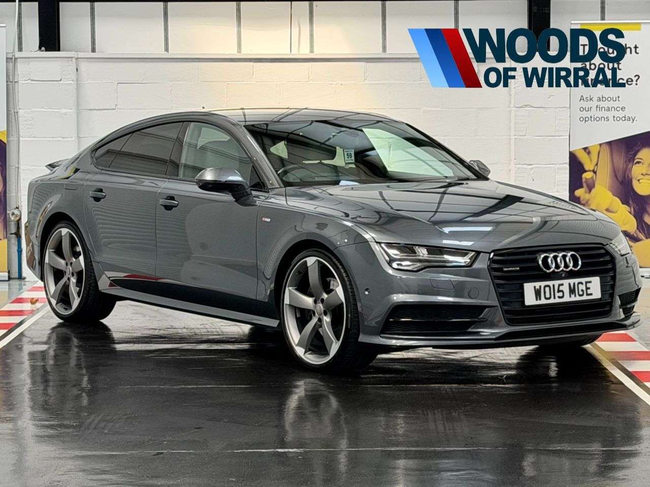 A 2015 AUDI A7 3.0 TDI V6 Black Edition Sportback 5dr Diesel S Tronic quattro Euro 6 (s/s) A 2015 AUDI A7 3.0 TDI V6 Black Edition Sportback 5dr Diesel S Tronic quattro Euro 6 (s/s)