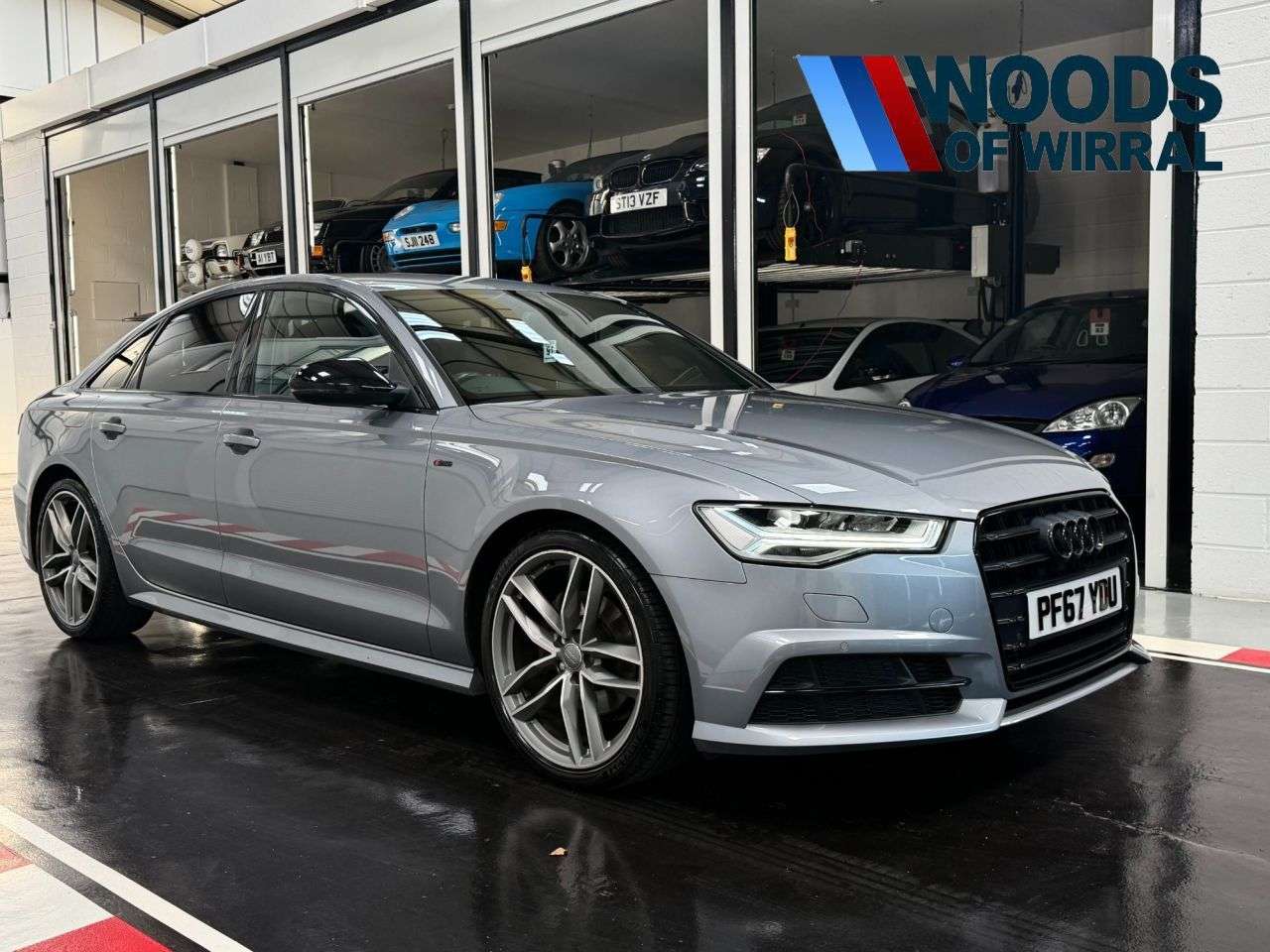 A 2018 AUDI A6 SALOON 1.8 TFSI Black Edition Saloon 4dr Petrol S Tronic Euro 6 (s/s) (190 ps) A 2018 AUDI A6 SALOON 1.8 TFSI Black Edition Saloon 4dr Petrol S Tronic Euro 6 (s/s) (190 ps)