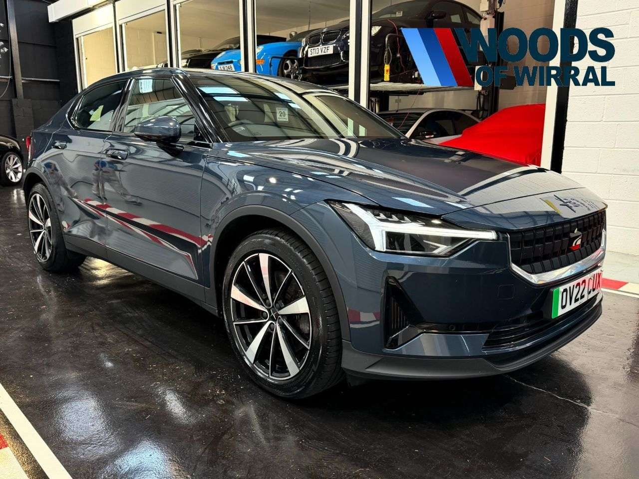 A 2022 POLESTAR POLESTAR 2 Dual Motor 78kWh Long Range Fastback 5dr Electric Auto 4WDE (408 ps) A 2022 POLESTAR POLESTAR 2 Dual Motor 78kWh Long Range Fastback 5dr Electric Auto 4WDE (408 ps)