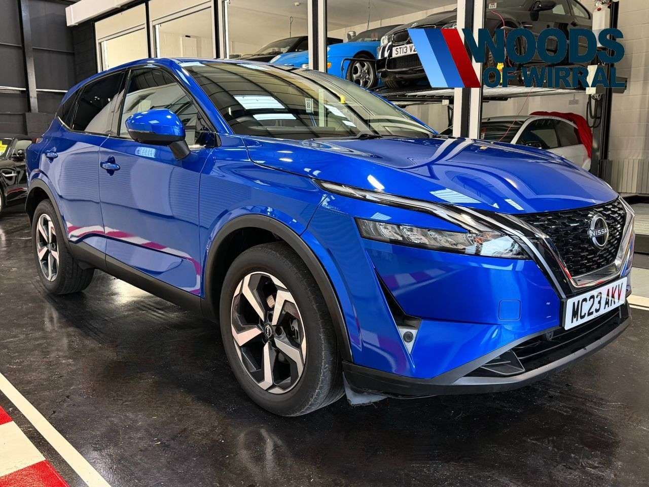A 2023 NISSAN QASHQAI 1.3 DIG-T MHEV N-Connecta SUV 5dr Petrol Hybrid Manual Euro 6 (s/s) (140 ps A 2023 NISSAN QASHQAI 1.3 DIG-T MHEV N-Connecta SUV 5dr Petrol Hybrid Manual Euro 6 (s/s) (140 ps