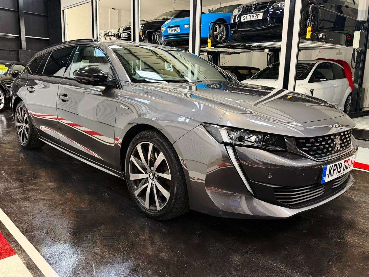A 2019 PEUGEOT 508 SW 2.0 BlueHDi GT Line Estate 5dr Diesel EAT Euro 6 (s/s) (160 ps) A 2019 PEUGEOT 508 SW 2.0 BlueHDi GT Line Estate 5dr Diesel EAT Euro 6 (s/s) (160 ps)