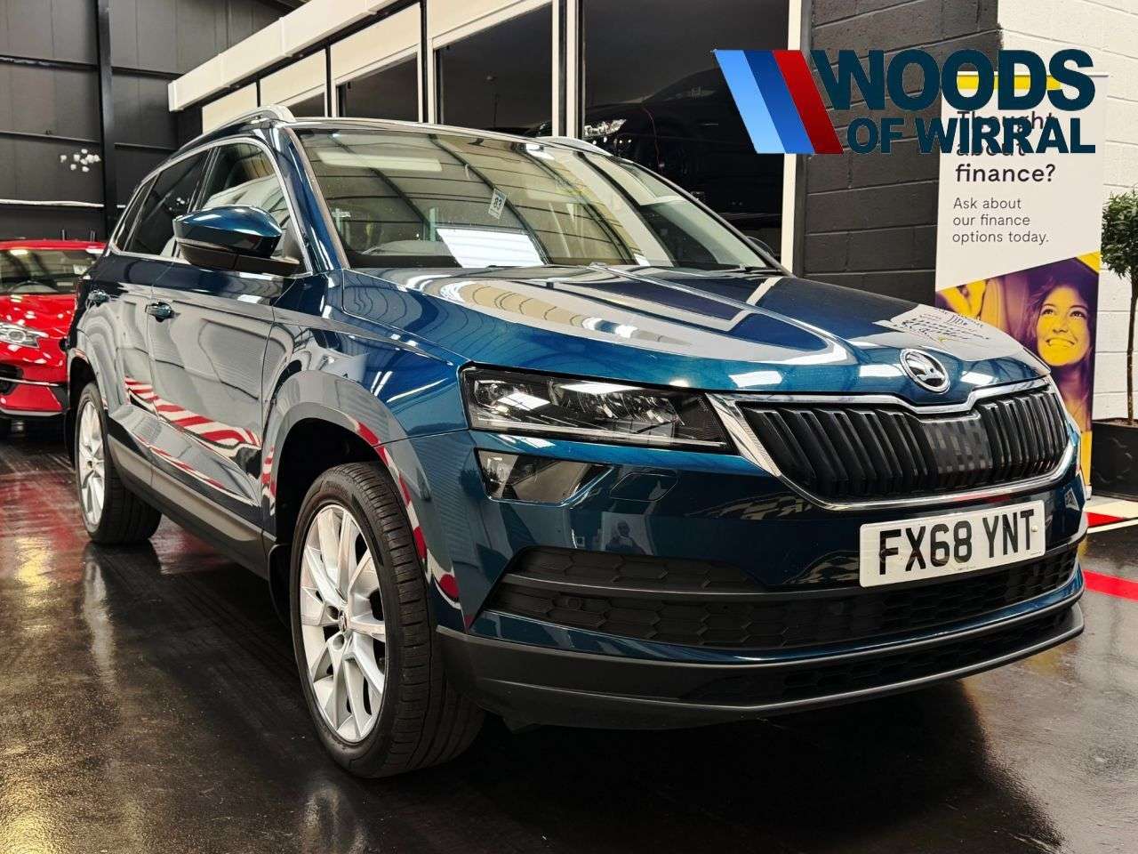 A 2018 SKODA KAROQ 1.6 TDI SE L SUV 5dr Diesel DSG Euro 6 (s/s) (115 ps) A 2018 SKODA KAROQ 1.6 TDI SE L SUV 5dr Diesel DSG Euro 6 (s/s) (115 ps)