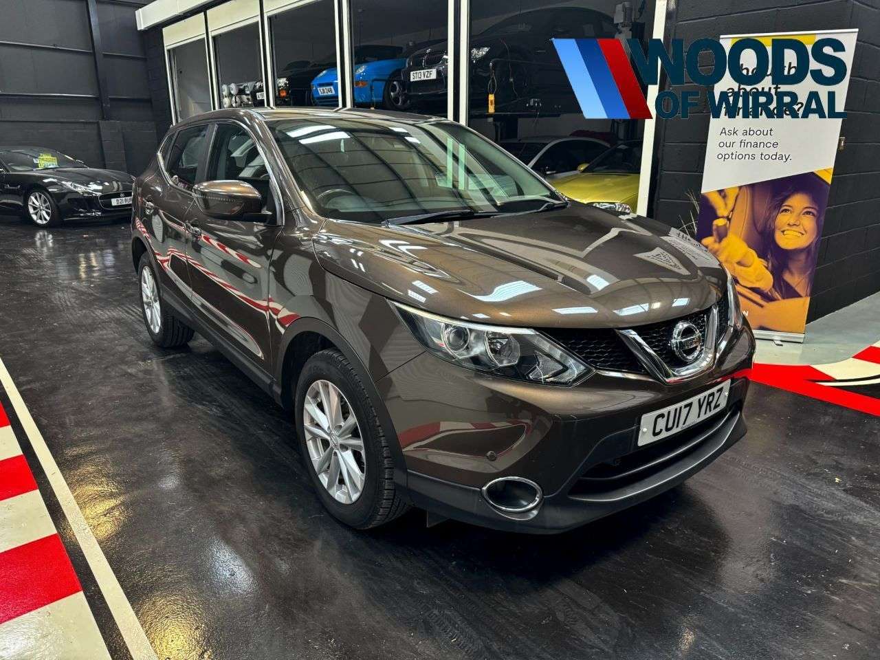 A 2017 NISSAN QASHQAI 1.5 dCi Acenta SUV 5dr Diesel Manual 2WD Euro 6 (s/s) (110 ps) A 2017 NISSAN QASHQAI 1.5 dCi Acenta SUV 5dr Diesel Manual 2WD Euro 6 (s/s) (110 ps)