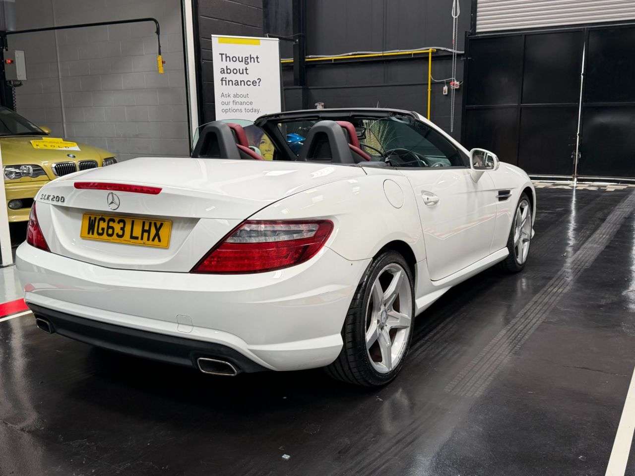 A 2013 MERCEDES-BENZ SLK 1.8 SLK200 AMG Sport Convertible 2dr Petrol G-Tronic+ Euro 5 (s/s) (184 ps) A 2013 MERCEDES-BENZ SLK 1.8 SLK200 AMG Sport Convertible 2dr Petrol G-Tronic+ Euro 5 (s/s) (184 ps)