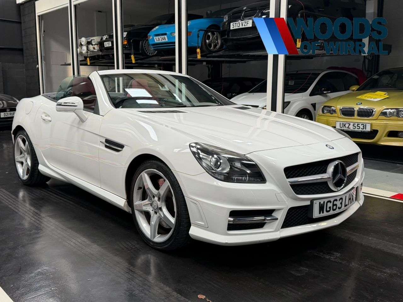 A 2013 MERCEDES-BENZ SLK 1.8 SLK200 AMG Sport Convertible 2dr Petrol G-Tronic+ Euro 5 (s/s) (184 ps) A 2013 MERCEDES-BENZ SLK 1.8 SLK200 AMG Sport Convertible 2dr Petrol G-Tronic+ Euro 5 (s/s) (184 ps)