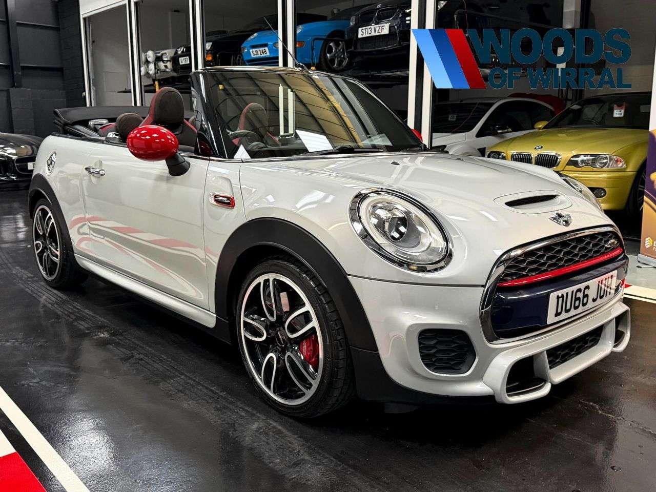 A 2016 MINI CONVERTIBLE 2.0 John Cooper Works Convertible 2dr Petrol Manual Euro 6 (s/s) (231 ps) A 2016 MINI CONVERTIBLE 2.0 John Cooper Works Convertible 2dr Petrol Manual Euro 6 (s/s) (231 ps)