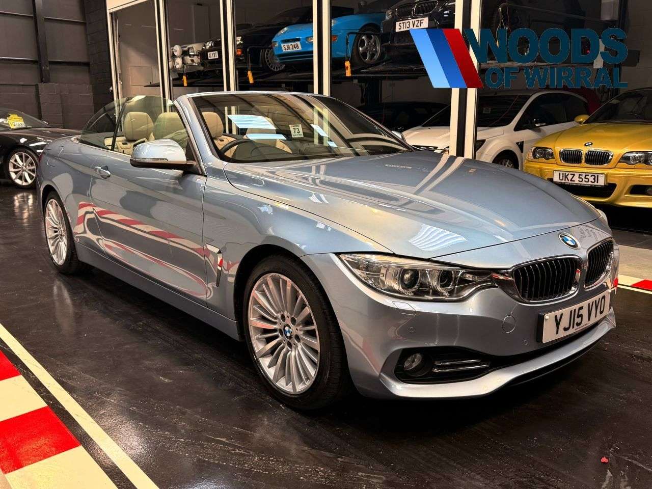 A 2015 BMW 4 SERIES 2.0 420i Luxury Convertible 2dr Petrol Auto Euro 6 (s/s) (184 ps) A 2015 BMW 4 SERIES 2.0 420i Luxury Convertible 2dr Petrol Auto Euro 6 (s/s) (184 ps)