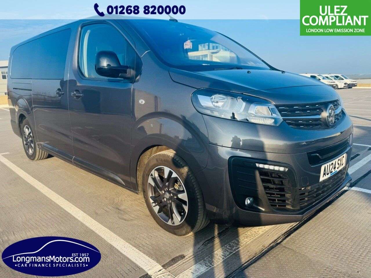 A 2024 VAUXHALL VIVARO-E LIFE 50kWh Ultimate MPV 5dr Electric Auto LWB (8 Seat, 7.4kW Charger) (136 ps) U A 2024 VAUXHALL VIVARO-E LIFE 50kWh Ultimate MPV 5dr Electric Auto LWB (8 Seat, 7.4kW Charger) (136 ps) U