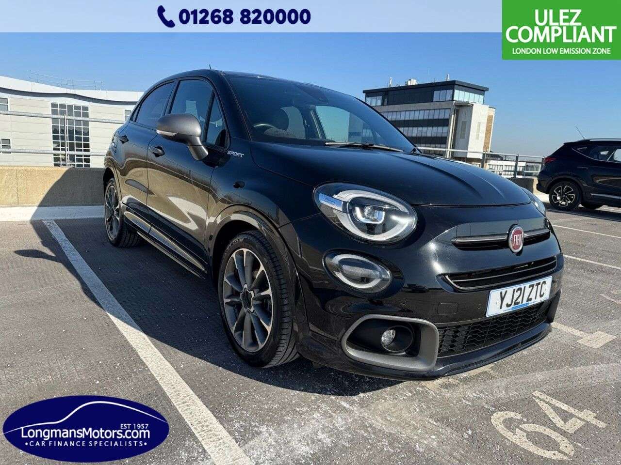A 2021 FIAT 500X 1.0 FireFly Turbo Sport SUV 5dr Petrol Manual Euro 6 (s/s) (120 bhp) 1 year A 2021 FIAT 500X 1.0 FireFly Turbo Sport SUV 5dr Petrol Manual Euro 6 (s/s) (120 bhp) 1 year