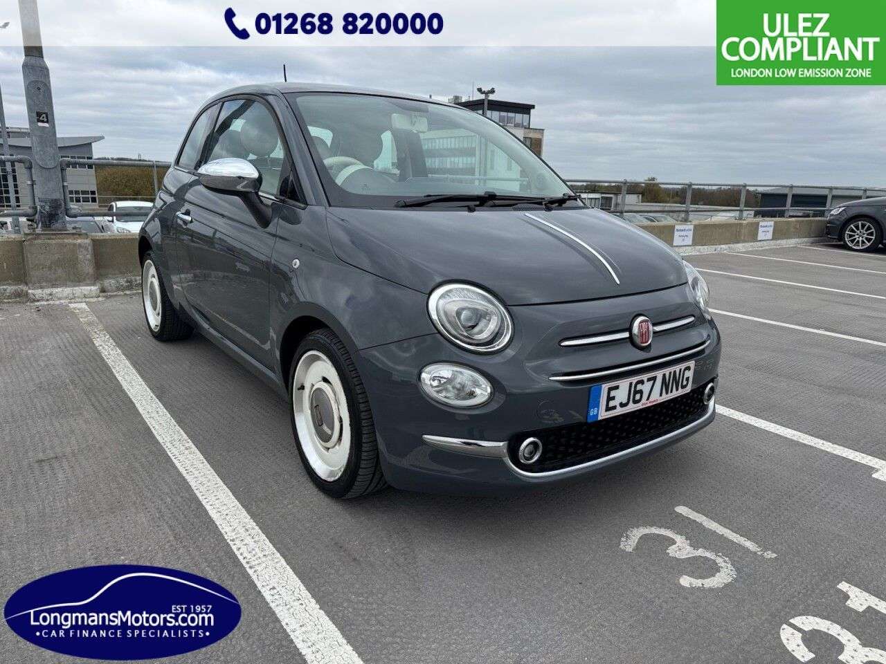 A 2017 FIAT 500 1.2 Anniversario Hatchback 3dr Petrol Manual Euro 6 (s/s) (69 bhp) 1 year m A 2017 FIAT 500 1.2 Anniversario Hatchback 3dr Petrol Manual Euro 6 (s/s) (69 bhp) 1 year m