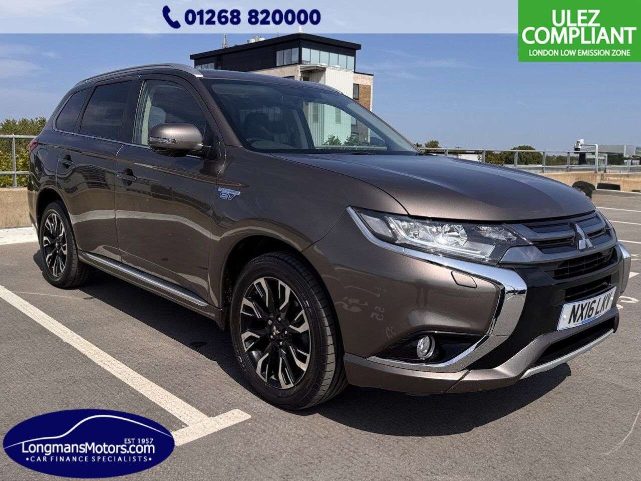 A 2016 MITSUBISHI OUTLANDER 2.0h 12kWh GX4h SUV 5dr Petrol Plug-in Hybrid CVT 4WD Euro 6 (s/s) (200 ps) A 2016 MITSUBISHI OUTLANDER 2.0h 12kWh GX4h SUV 5dr Petrol Plug-in Hybrid CVT 4WD Euro 6 (s/s) (200 ps)